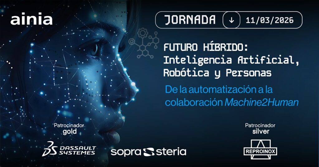 AINIA aborda futuro híbrido con IA, robótica y personas