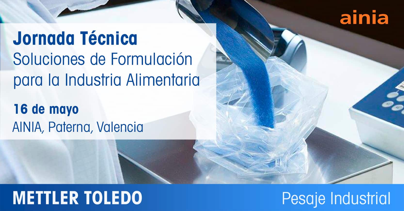 Jornada Técnica soluciones de formulacion para la industria alimentaria