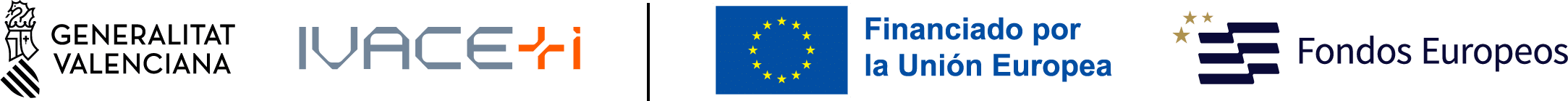 Logótipo IVACE Fundos Europeus