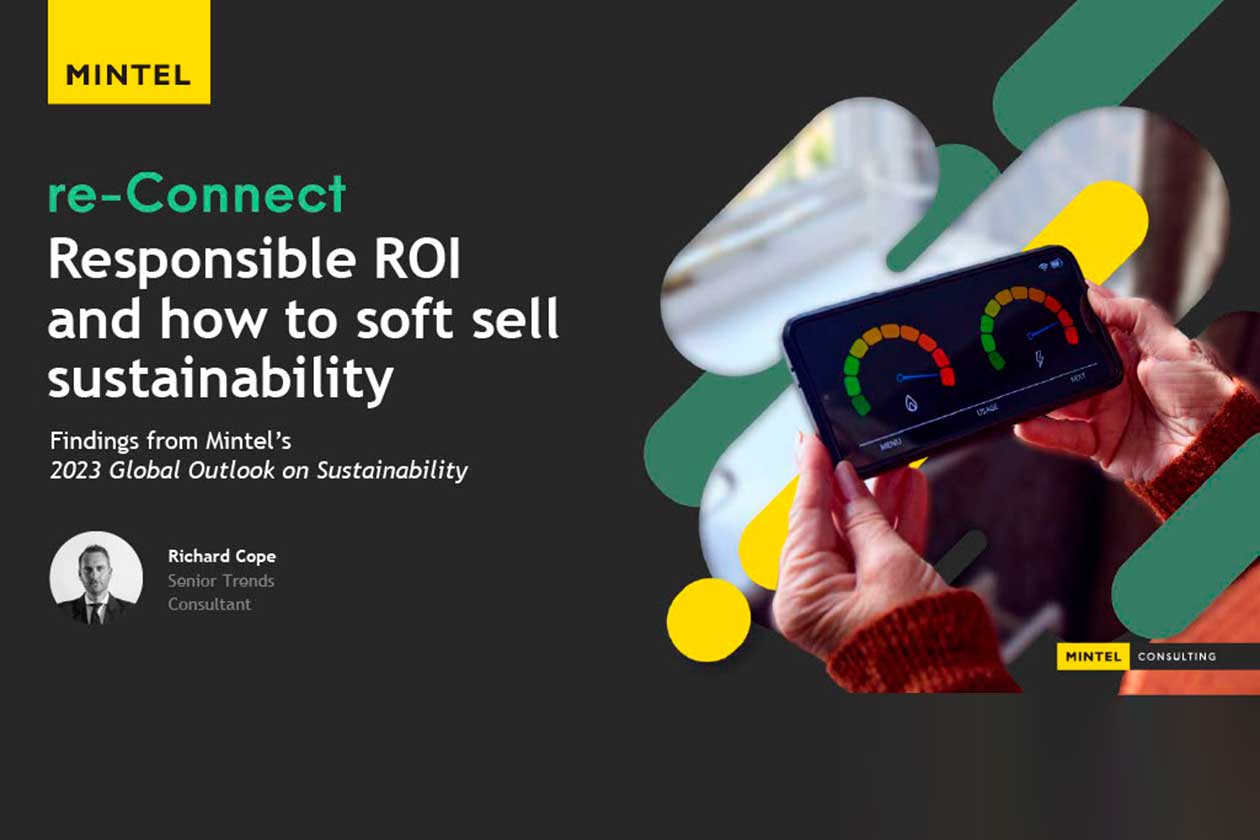 Informe MINTEL: re-Connect ROI responsable y la sostenibilidad como criterio de compra